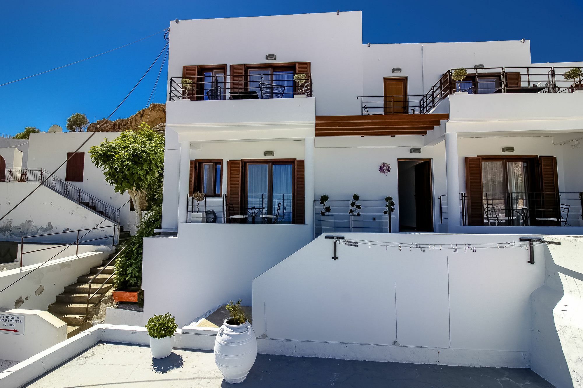 Ferienwohnung Lindos Beauty Exterior foto